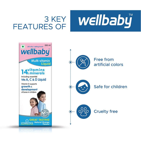 Vitabiotics Wellbaby Multivitamin Liquid